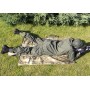 Чехол-мат VEKTOR снайперский из капрона с пенополиэтиленом и креплением оружия системой 'молле', черный
