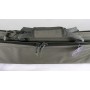кейс VEKTOR капроновый, с пенополиэтиленом и креплением оружия системой 'молле', зеленый, с рюкзачными лямками и дополнительным внешним отделением для аксессуаров