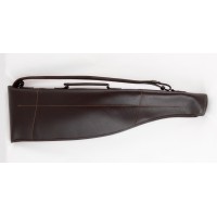 чехол ружейный VEKTOR из натуральной кожи для любого двуствольного ружья, с длиной стволов до 760 мм