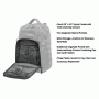 рюкзак UTG тактический 1-Day, материал полиэстер, цвет черный, внешние карманы, система MOLLE