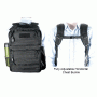 рюкзак UTG тактический, материал полиэстер, цвет черный, внешние карманы, система MOLLE