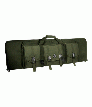 Чехол-рюкзак Leapers UTG тактический для оружия, 107х6,6х33см, зеленый, 3 внешних съемных кармана