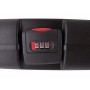 кейс Negrini для полуавтоматов, ствол до 940 мм, черный, с отделениями, красный вельвет, кодовый замок