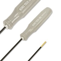 Шомпол BoreTech V-STIX к. .17-5мм, l=91см, d=4,1 мм, мама 5/40, сталь+оплетка, рукоять – пластик, подшипник, серый