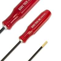 Шомпол BoreTech V-STIX к. 6мм и больше, l=91см, d=5,7мм, мама 8/32, сталь+оплетка, рукоять–пластик, подшипник, красный