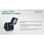 фонарь налобный LIGHT STAR (черный) светодиодный, 200 люмен, 4 режима работы