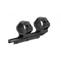 Кронштейн UTG ACCU-SYNC 30мм, на Weaver, смещение 34мм, высота 18мм, 3 винт. зажима, база 100мм, алюм.сплав, черные