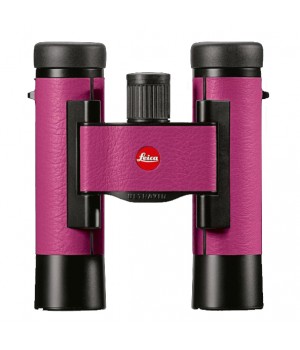 Бинокль Leica Ultravid Colorline 10x25 вишневый (Cherry Pink)
