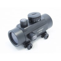 Коллиматор Combat 1x40 T закрытый, Weaver