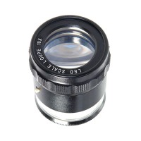 Лупа измерительная с подсветкой Veber MG7173C, 10x, 25 мм