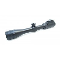Прицел Combat 2.5-10x40 АОEG MilDot, 30мм, подсветка красная и синяя, отстройка от параллакса