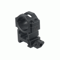 Кольца Leapers UTG 25,4 мм, высокие, на Weaver, с винтовым зажимом, 4 винта