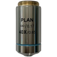 Объектив планахроматический Levenhuk MED 40x/беск