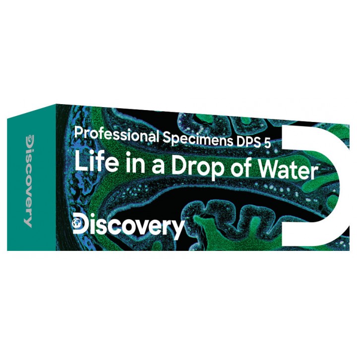 Набор микропрепаратов Discovery Prof DPS 5. «Жизнь в капле воды»