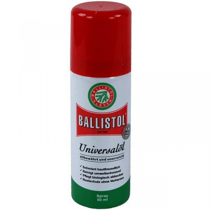 масло Ballistol оружейное, спрей 50 мл