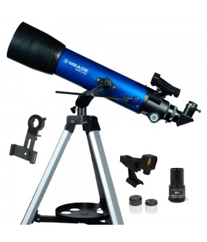 Телескоп MEADE S102 102 мм (азимутальный рефрактор с адаптером для смартфона)