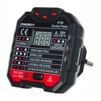 Тестер розеток Ermenrich Zing ST40