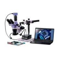 Микроскоп стереоскопический цифровой MAGUS Stereo D8TR для ремонта и пайки
