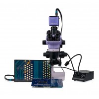Микроскоп стереоскопический цифровой MAGUS Stereo D8TR LCD для ремонта и пайки