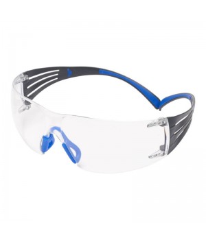 Очки стрелковые 3M™ SecureFit™ 401, линзы прозрачные, дужки синие