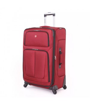 Чемодан Swissgear Sion, бордовый, 46x29x80 см, 90 л