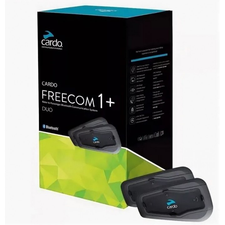 Мотогарнитура на шлем Cardo Scala Rider Freecom 1+ DUO