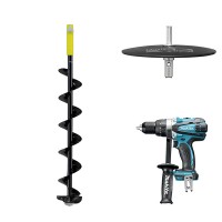 Шнек MORA ICE Nova 110 мм. + адап. 22мм., с защитным диском