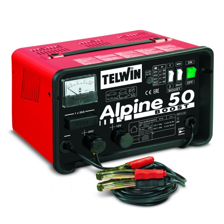 Зарядное устройство Telwin ALPINE 50 230V(12/24В)