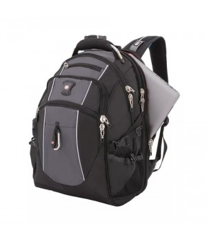 Рюкзак Swissgear 15”,чёрный/серый, 34x23x48 см, 38 л