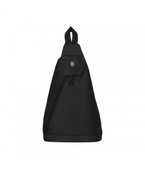Рюкзак Victorinox Altmont Original, с одним плечевым ремнём, чёрный, 25x14x43 см, 7 л