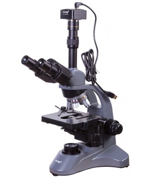 Микроскоп Levenhuk D740T, 5,1 Мпикс, тринокулярный