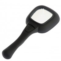 Лупа с ручкой и подсветкой Veber 600558, 3x