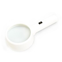 Лупа с ручкой и подсветкой Veber 8078-1 3x
